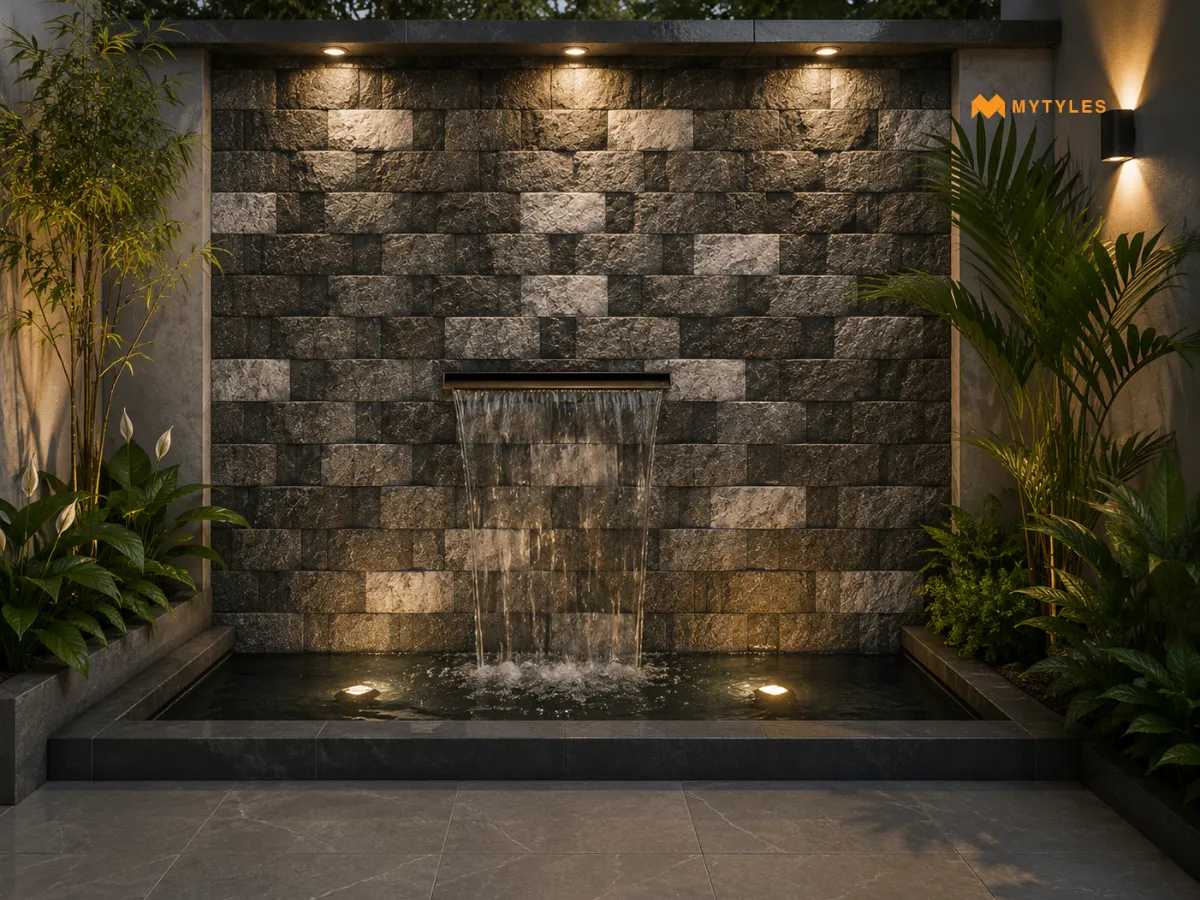Vitrified Elevation Brick Tile 